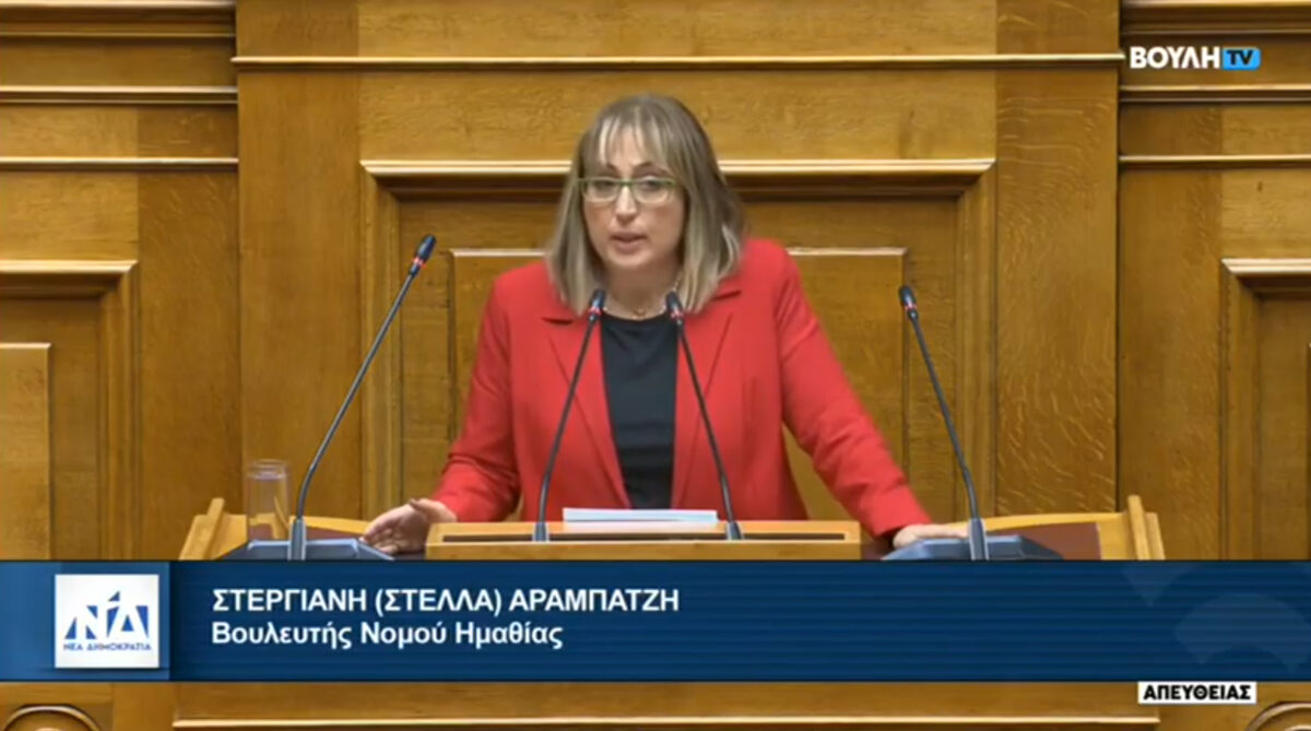 Βασικά Σημεία Ομιλίας Σ. Αραμπατζή για σύσταση της Διακομματικής Κοινοβουλευτικής Επιτροπής
