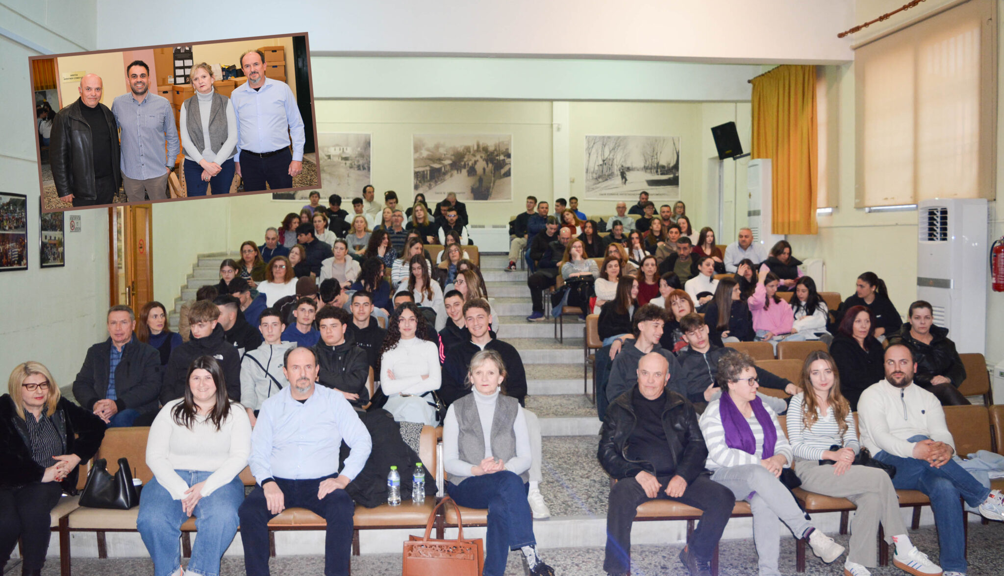 Μεγάλη συμμετοχή στην εκδήλωση επαγγελματικού προσανατολισμού του Φροντιστηρίου ΔΗΜΟΚΡΙΤΟΣ