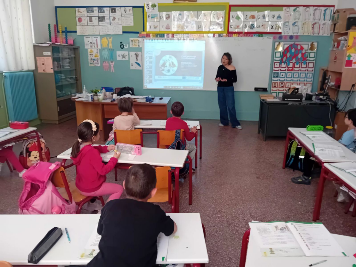 Δράση Ενημέρωσης για την συνύπαρξη ανθρώπων και ζώων από τον Δήμο Βέροιας στο 9ο Δημοτικό Σχολείο Βέροιας