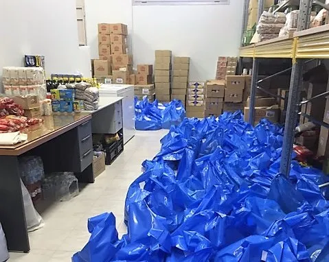 Διανομή τροφίμων και σχολικών ειδών Σεπτεμβρίου για τους ωφελούμενους του Κοινωνικού Παντοπωλείου