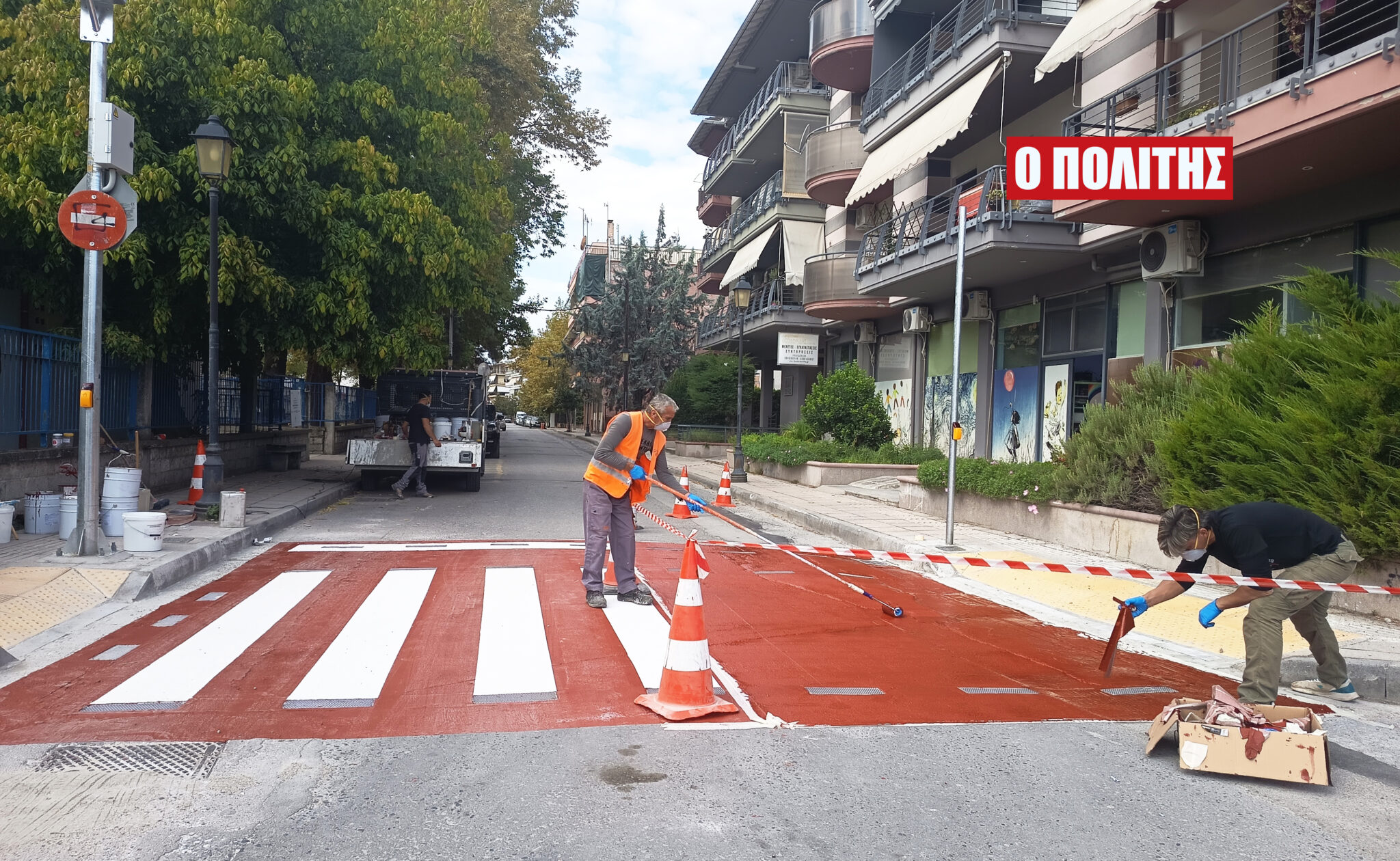Με έντονο χρώμα και μεγαλύτερη ορατότητα οι διαβάσεις στην Αλεξάνδρεια